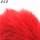 Анальная пробка с красным хвостом photo 1