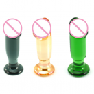 Анальний фалоімітатор. Скло. photo 3