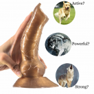 Фаллоимитатор. Реалистичный. Силикон. 18,5х6,8 см. С присоской. photo 1