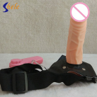 Страпон с вибратором и пультом управления photo 3