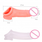 Рукав для расширения пениса. Реалистичный. 2 шт. photo 1