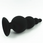 Анальная пробка болльшого размера, черная photo 6