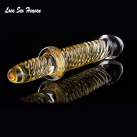 Двойной фаллоимитатор из стекла, 1 шт. photo 3