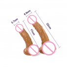 Фалоімітатор. Реалістичний. Силікон. З присоск. photo 3