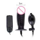 Надувний Фалоімітатор з вібрацією, 5.5 см photo 2