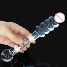 Двойной фаллоимитатор из стекла C3-3-11 photo 4