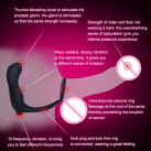 Силиконовый вибрационный массажер простаты photo 1