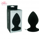 Анальная пробка вибрационная водонепроницаемая силиконовая photo 5