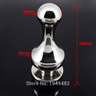 Анальная пробка металлическая photo 2