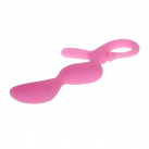 Силиконовая анальная пробка со стимуляцией клитора photo 1