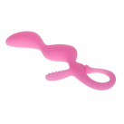 Силиконовая анальная пробка со стимуляцией клитора photo 6