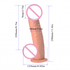 Супер большой реалистичный фаллоимитатор с сильной присоской photo 3