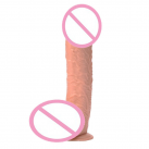 Супер большой реалистичный фаллоимитатор с сильной присоской photo 5