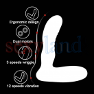 Водонепрницаемый массажер простаты PrettyLove, 12 скоростей  photo 3