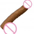 Реалистичный огромный фаллоимитатор X-Large, 1 кг, цвет черный photo 5