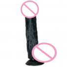 Большой реалистичный фаллоимитатор Extreme, 12 дюймов, цвет черный photo 1