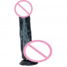 Большой реалистичный фаллоимитатор Extreme, 12 дюймов, цвет черный photo 6