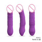 Фаллоимитатор. Двойной. Силикон. Вибрационный. photo 5