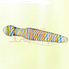 Изысканный фаллоимитатор из стекла, 185 * 33 мм photo 4