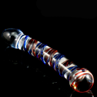 Двойной фаллоимитатор из стекла photo 1