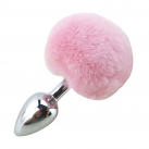 Анальная пробка металлическая, 75*28 мм photo 1