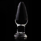 Анальная пробка стеклянная 10*3.5 СМ  photo 3