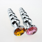 Анальная пробка с шариками  photo 4