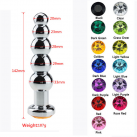 Анальная пробка с шариками  photo 3