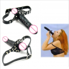 Двойной фаллоимитатор с ремнем photo 3