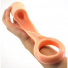 Реалистичный фаллоимитатор с кольцом для пениса photo 5