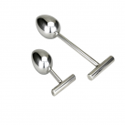 Анальные пробки 2-х размеров из стали photo 2