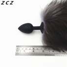 Анальна пробка с мехом  photo 5