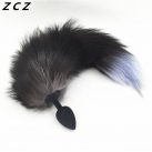 Анальна пробка с мехом  photo 3