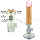 Реалистичный фаллоимитатор Consoladores на присоске с вибрацией, 10 режимов photo 4