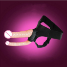 Двойной страпон с реалистичными фаллосами photo 6