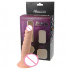 Великий реалістичний фалоімітатор на присосці, 18 х 3.5 см photo 1