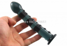 Черный фаллоимитатор из стекла Butt Plug photo 3
