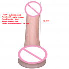 Реалістичний фалоімітатор, колір тілесний photo 2