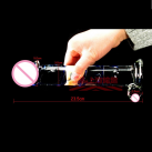 Реалистичный фаллоимитатор из стекла, 235 х 50 см photo 1