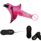 Фаллоимитатор с вибрацией на ремешке  photo 5