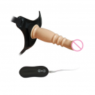 Фаллоимитатор с вибрацией на ремешке  photo 4