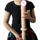 Двойной реалистичный фаллоимитатор 16.5 Дюймов photo 5