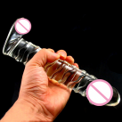 Огромный реалистичный фаллоимитатор прозрачный photo 5