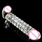 Огромный реалистичный фаллоимитатор прозрачный photo 1