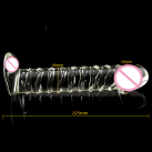 Огромный реалистичный фаллоимитатор прозрачный photo 6