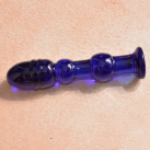 Стеклянный фаллоимитатор, цвет синий photo 6