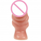 Водонепроникний реалістичним фалоімітатор із силікону на присосці photo 5