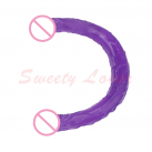 Фаллоимитатор. Реалистичный. Двусторонний. Силикон photo 5