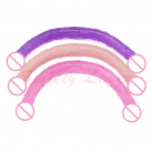 Фаллоимитатор. Реалистичный. Двусторонний. Силикон photo 4