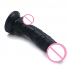 Большой реалистичный фаллоимитатор на присоске, цвет телесный, 200*40 мм photo 1